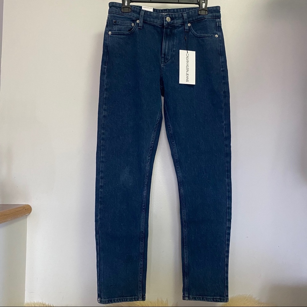 NWT Calvin Klein Womens Modern Classics Blue Jeans